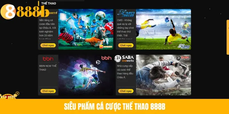 Ánh minh họa: Siêu phẩm cá cược thể thao 888B