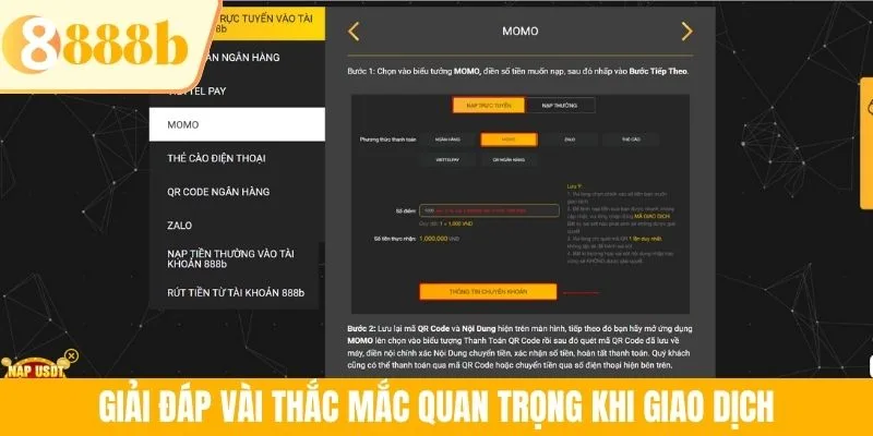 Giải đáp vài thắc mắc quan trọng khi giao dịch