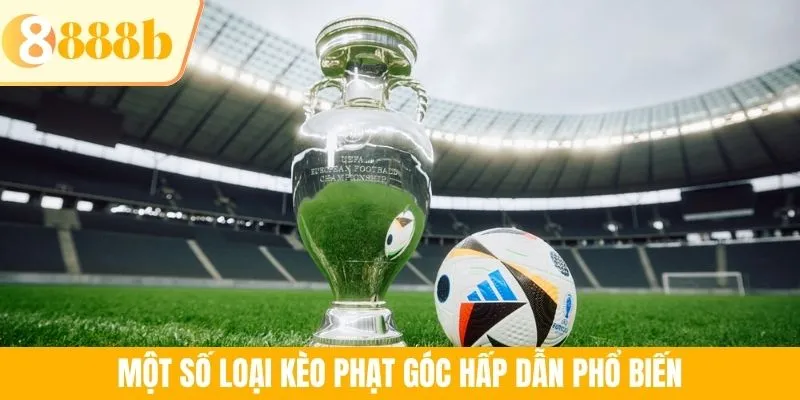 Một số loại kèo phạt góc hấp dẫn phổ biến
